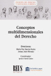 Conceptos multidimensionales del derecho | 9788429023046 | Portada