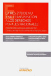 La Res 2178 de nu y su transposición a los derechos penales nacionales. Propuesta de equilibrio entre la seguridad y los derechos individuales | 9788413098777 | Portada