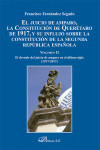 El Juicio de Amparo, la Constitución de Querétaro de 1917, y su influjo sobre la Constitución de la Segunda República española | 9788413248547 | Portada