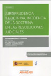 Jurisprudencia y doctrina: incidencia de la doctrina en las resoluciones judiciales | 9788413452579 | Portada