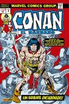 CONAN EL BARBARO OMNIGOLD 03 UN BARBARO ENCERRADO | 9788413345031 | Portada