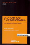 De la honestidad a la integridad sexual. La formación del derecho penal sexual español en el marco de la cultura occidental | 9788413454719 | Portada