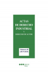 Actas de Derecho Industrial y Derecho de Autor. Volumen 40: (2019-2020) | 9788491238546 | Portada