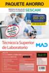 Paquete Ahorro y Test online GRATIS Técnico Superior Sanitario de Laboratorio del Servicio de Salud de Castilla-La Mancha (SESCAM) | 9788414241516 | Portada