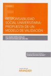Responsabilidad social universitaria: propuesta de un modelo de validación | 9788413453576 | Portada
