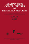 Seminarios complutenses de derecho romano XXXIII 2020 | 101057349 | Portada