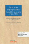 Prontuario de jurisprudencia social comunitaria (1986-2020) | 9788413455204 | Portada