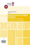 Nostalgia de los Fueros Perdidos | 9788413556536 | Portada