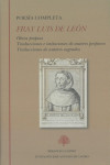 FRAY LUIS DE LEÓN. Poesía completa | 9788415255680 | Portada