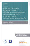 Fiscalidad Post Beps: localización del establecimiento permanente de las corporaciones, economía digital e intercambio de información | 9788413459608 | Portada