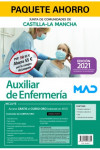 Paquete Ahorro Auxiliar de Enfermería Junta de Castilla-La Mancha | 9788414243855 | Portada