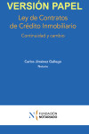 Ley de Contratos de Crédito Inmobiliario | 9788495130204 | Portada