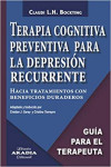 TERAPIA COGNITIVA PREVENTIVA PARA LA DEPRESIÓN RECURRENTE | 9789875704350 | Portada