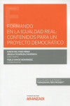 Formando en la igualdad real: contenidos para un proyecto democrático | 9788413459806 | Portada