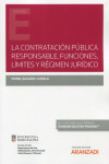 La contratación pública responsable. Funciones, límites y régimen jurídico | 9788413461663 | Portada