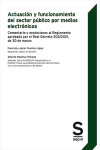 Actuación y funcionamiento del sector público por medios electrónicos | 9788413880488 | Portada