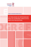 Las modalidades de responsabilidad penal de las personas jurídicas en el marco del Proceso Penal | 9788418534232 | Portada