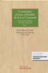 Comentario al texto refundido de la ley concursal (Tomo I y II) | 9788413466798 | Portada