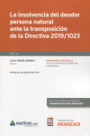 Insolvencia del deudor persona natural ante la transposición de la directiva 2019/1023. Revista ARANZADI de Derecho Patrimonial Nº 46 | 9788413905655 | Portada