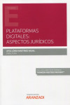 Plataformas digitales: aspectos jurídicos | 9788413465050 | Portada