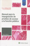 Manual para la impugnación de pruebas de acceso a la función pública | 9788470528545 | Portada