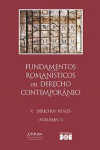 Fundamentos romanísticos del derecho contemporáneo. Tomo V. Derechos reales (2 volúmenes) | 9788434027213 | Portada