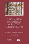 Fundamentos romanísticos del derecho contemporáneo. Tomo IV. Derecho procesal romano (2 volúmenes) | 9788434027206 | Portada