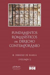 Fundamentos romanísticos del derecho contemporáneo. Tomo III. Derecho de familia (2 volúmenes) | 9788434027190 | Portada
