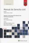 Manual de derecho civil, I. Parte general de derecho civil. Derecho de la persona | 9788418662645 | Portada