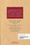 Comentarios a la Ley 7/2021, de 20 de mayo, de cambio climático y transición energética | 9788413911731 | Portada