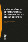 Políticas públicas de transparencia en las democracias del Sur de Europa | 9788411132015 | Portada