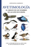 AVETIMOLOGIA ORIGEN DE LOS NOMBRES DE LAS AVES DE EUROPA | 9788428217484 | Portada