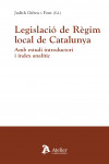 Legislació de Règim local de Catalunya. Amb estudi introductori i index analitic | 9788418244803 | Portada