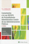 Comentarios a la Ley 39/2015 de Procedimiento Administrativo Común de las Administraciones Públicas 2021 | 9788470528781 | Portada