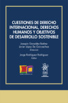 Cuestiones de Derecho Internacional, Derechos Humanos y objetivos de desarrollo sostenible | 9788411132657 | Portada