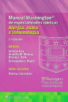 Manual Washington de Especialidades Clínicas. Alergia, Asma e Inmunología | 9788418563904 | Portada