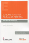 Nombramiento judicial de árbitros | 9788413917580 | Portada