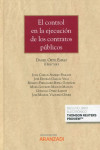 El control en la ejecución de los contratos públicos | 9788413453255 | Portada