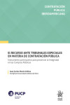 El recurso ante tribunales especiales en materia de contratación plública | 9788413977621 | Portada