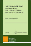 La responsabilidad de los socios por los acuerdos en la junta general | 9788413906850 | Portada