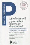 La reforma civil y procesal en materia de discapacidad. Estudio sistemático de la Ley 8/2021, de 2 de junio | 9788418244957 | Portada