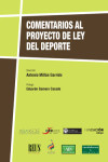 Comentarios al proyecto de ley del deporte | 9788429026146 | Portada