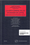 La junta general de Sociedades de Capital. Comentario de los artículos 159 a 208 | 9788411255868 | Portada
