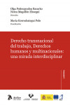 Derecho transnacional del trabajo, derechos humanos y multinacionales: una mirada interdisciplinar | 9788418780110 | Portada