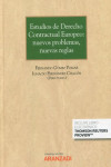 Estudios de derecho contractual europeo: nuevos problemas, nuevas reglas | 9788413454658 | Portada