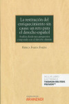 La restitución del enriquecimiento sin causa : un reto para el derecho español. Análisis desde una perpectiva comparada con el derecho alemán | 9788413918983 | Portada