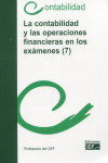 La contabilidad y las operaciones financieras en los exámenes 7 | 9788445443583 | Portada