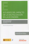 Estudios del impacto de la digitalización en la economía | 9788413916309 | Portada