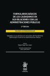 Formularios básicos de los ciudadanos en sus relaciones con las Administraciones Públicas | 9788411304580 | Portada