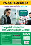 Paquete Ahorro Cuerpo Administrativo Comunidad Autónoma de Galicia | 9788414258811 | Portada